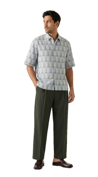 Evening outfit: A little more interesting.