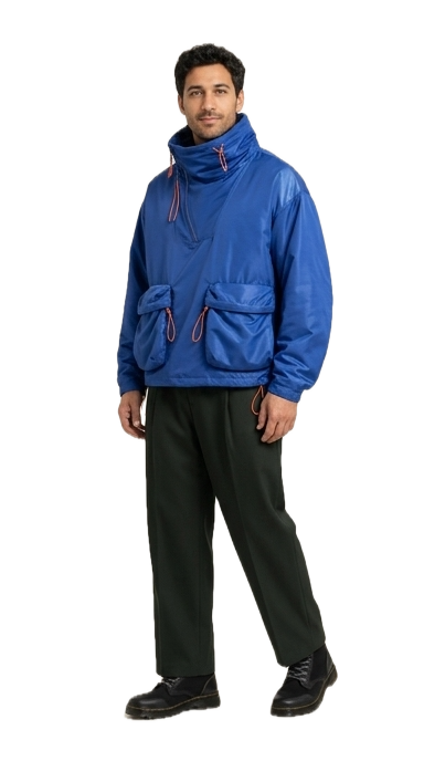 Travel outfit: Electric weather.