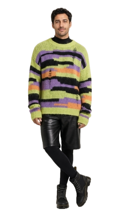 Weekend outfit: Colour collision.