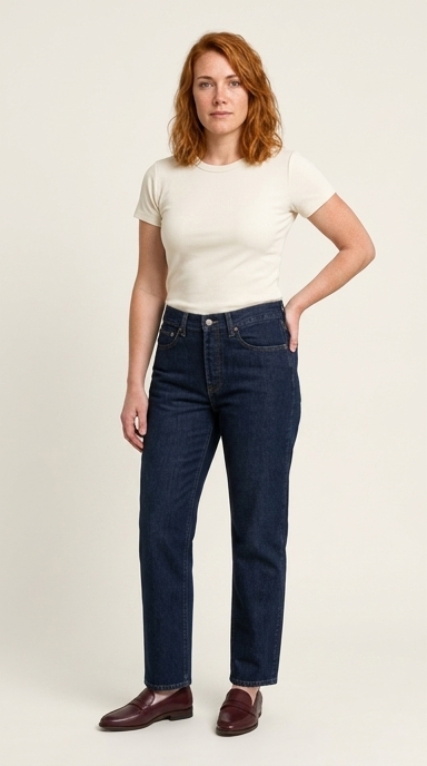 Weekend outfit: Everyday denim, sharpened.